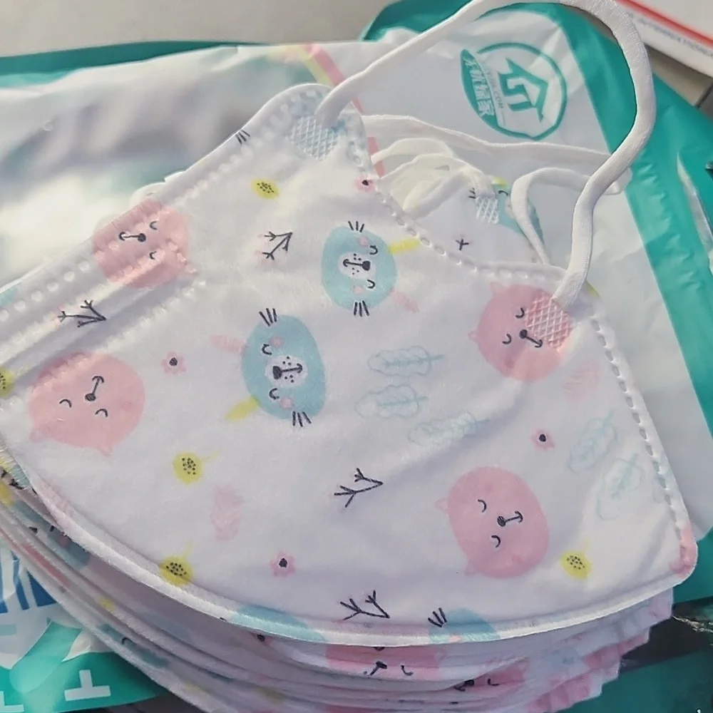 Kids Toddler KN95 Mask Protective (30Face Masks) Be Prepared for Germs 🤢